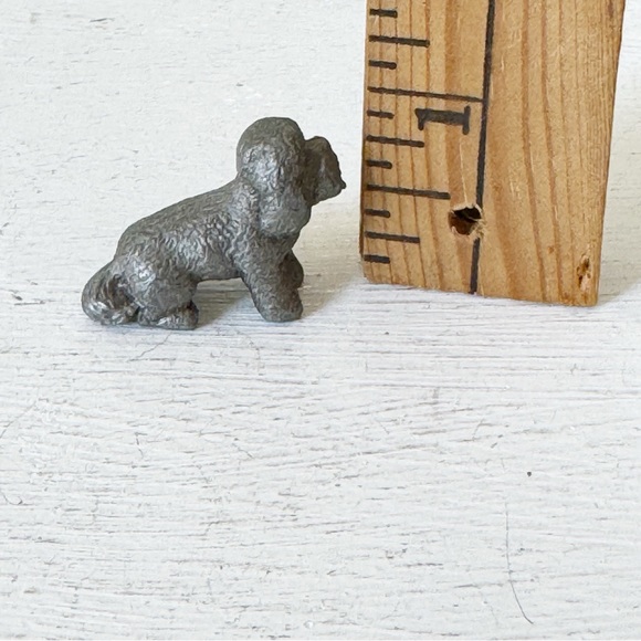 Vintage Rawcliffe Pewter Miniature Figurine Dog Signed P Davis 1986 - Picture 11 of 11